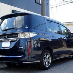 即乗りＯＫ 車検9年2月24日 26年式 ビアンテ 後期 グランツスカイアクティブ I-STOP ナビ フルセグTV Bluetooth フリップダウンモニター バックモニター 両側パワスラ スマートキー HID ETCの画像