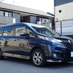 即乗りＯＫ 車検9年2月24日 26年式 ビアンテ 後期 グランツスカイアクティブ I-STOP ナビ フルセグTV Bluetooth フリップダウンモニター バックモニター 両側パワスラ スマートキー HID ETCの画像