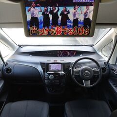 即乗りＯＫ 車検9年2月24日 26年式 ビアンテ 後期 グランツスカイアクティブ I-STOP ナビ フルセグTV Bluetooth フリップダウンモニター バックモニター 両側パワスラ スマートキー HID ETCの画像