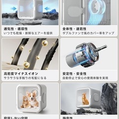ペットドライルーム　ペット用ドライヤー　の画像
