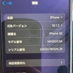 iPhone SE2 📱お値下げの画像