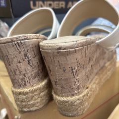 高ヒール⭐︎ウェッジバンドヒールサンダル⭐︎23.0サイズ相当の画像