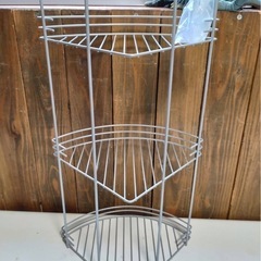 ✨美品✨バス収納　コーナーラック 3段の画像