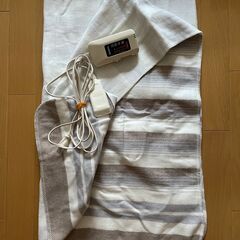 電気しき毛布　敷き毛布　2019年製の画像