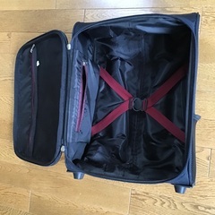 キャリーバッグ紺を無料での画像