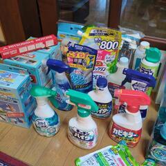 NANOX　アリエール　洗濯用洗剤　キッチンハイター　カビキラーバスマジックリン　などの画像