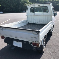 サンバー　4WD MT 車検R8/7 エアコン修理済　軽トラ　TT2の画像