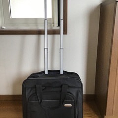 キャリーバッグ黒を無料での画像