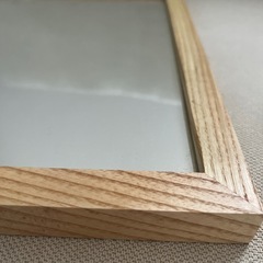 無印良品 木枠ミラーの画像