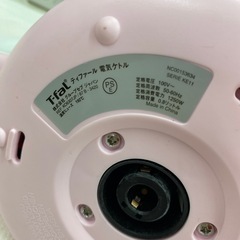 No.910 ティファール電気ケトル　0.8リットル中古の画像