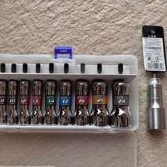 ベッセル　セミロングソケット ９本組 オマケ付きの画像