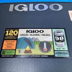 イグルー　IGLOO マックスコールドクーラーボックス　キャスター付きの画像
