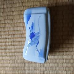 骨董　陶器の枕の画像