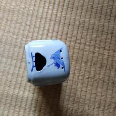 骨董　陶器の枕の画像