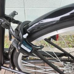新品　自転車　ママチャリ　切り替え、鍵、ライト付きの画像