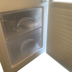 【ジ0726-07】訳あり品の為お安くします‼️ニトリ　2ドア冷蔵庫 N グラシア　NTR-106WH 2021年製の画像