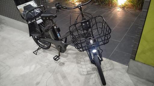 人気色BIKKEGRI回生充電機能付き電動自転車シートクッション新品