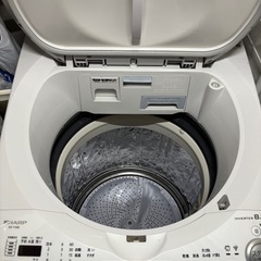 SHARP洗濯乾燥機の画像