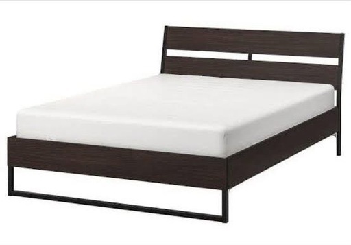 IKEA ベッドフレームダブルサイズ (Z) 豊川のベッド《ダブル