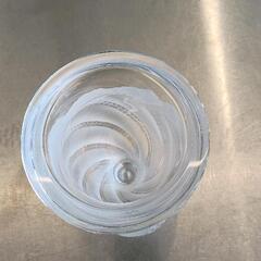 0726-079 LALIQUE ラリック　花瓶　フラワーベース　エルムノンヴィルの画像