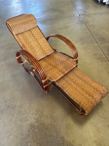 ラタン三つ折りリクライニング