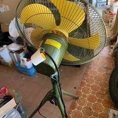 DIY作業の熱中症対策に🥵未使用工場扇❗️の画像