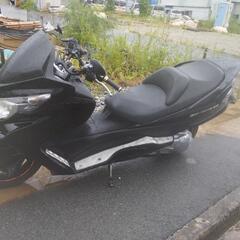 スカイウェイブcj46　リヤホイールタイヤ付きの画像