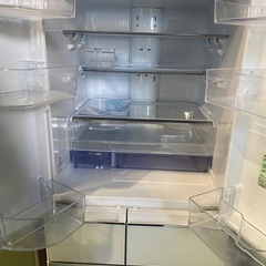 三菱,冷蔵庫,6ドア,美品,清掃済み,保証ありの画像