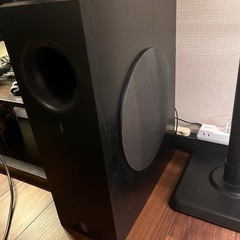 YAMAHA サブウーファー　ブラック　美品　ホームシアターの画像