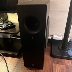 YAMAHA サブウーファー　ブラック　美品　ホームシアターの画像
