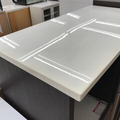 ★リユースのサカイ春日部店★KJ11004  レンジ台 ブラウン H115×W80×D40 クリーニング済みの画像