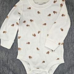 carter's 長袖ロンパース&ベストセット 9Mの画像