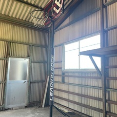 バスケットゴールの画像