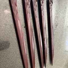 和菓子用のフォーク　５本の画像