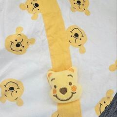 プーさんマスコット付き 半そでロンパース 66cmの画像