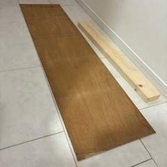 DIYに　2×4 雑木の画像