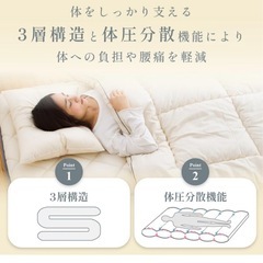 【30日まで】日本製敷布団の画像