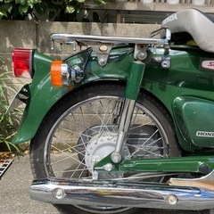 スーパーカブ50 スタンダード　インジェクション　キック1発　最後のmade in Japan の画像