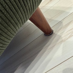 【値下げ可能】ビーカンパニー1人がけソファ(コーデュロイ)の画像