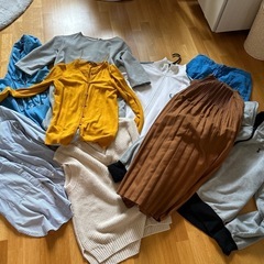 古着あれこれ　GAPパーカー、ベネトンシャツ　フレッドペリーなど他ユニクロワンピースなどの画像