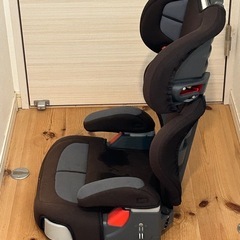  【お話し中】グレコ ジュニアシート 左右折りたたみカップホルダー付きの画像