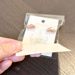 金アレ対応🌸新品未使用ピアス🌼の画像