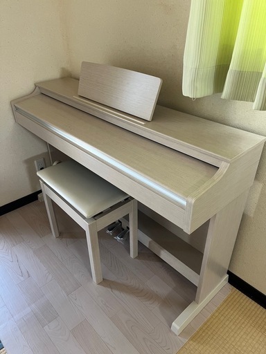 【美品】YAMAHA 電子ピアノ YDP-163WA【無料配送可能】 YAMAHA arius ydp-163WA 電子ピアノ YAMAHAメトロノームおまけ