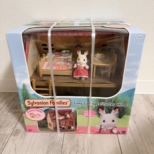 シルバニアファミリー♡うさぎの人形付きハウス