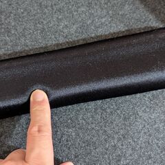 【美品】サンワサプライ キーボード作業用・低反発リストレスト【サイズW455×D70×H24mm】の画像