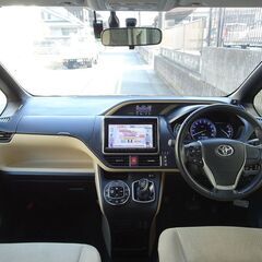 即乗りＯＫ 車検9年3月16日 ノア ハイブリッドG ナビ フルセグTV Bluetooth バックモニター 両側パワスラ スマートキー クルコン シートヒーター LEDライト ETC ドラレコの画像