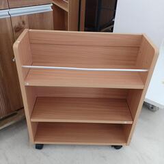 【ドリーム尾浜店】収納ラック　高さ(H)89×幅(W)59.5×奥行(D)17(cm)の画像