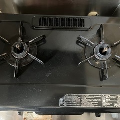 プロパン用2口ガスコンロの画像