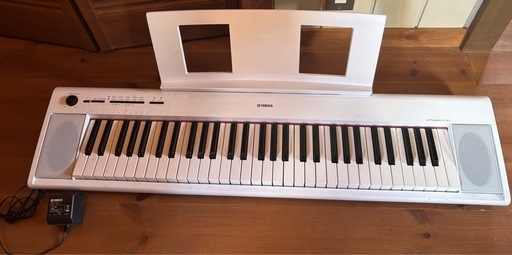 動作確認済み】YAMAHA 電子キーボード piaggero NP-12 (yu) 行橋の鍵盤