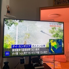 SONY 4K大画面高性能テレビ55インチ BRAVIAの画像
